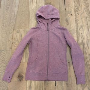 Lululemon Scuba Hoodie- size 8 - Dusty Rose